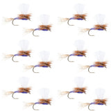 Parachute Purple Haze Dry Fly - 12 Flies Size 16