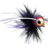 Spherical Body Popper, Size 10 | Purple | Qty. 4 | Wild Water Fly Fishing
