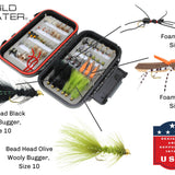Mini Mega Fly Assortment, 60 All-Time Most Popular Flies | Fly Box | Wild Water Fly Fishing