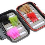 Wooly Bugger Fly Assortment, 15 Flies | Fly Box | Wild Water Fly Fishing