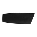 EVA rear grip, black foam pad for bike handlebar, curved rectangular shape