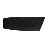EVA rear grip, black foam pad for bike handlebar, curved rectangular shape