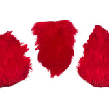 India Hen Back feather patch (Moonlit)