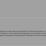 Revel Insulated Window Pillow - Rear Bedroom only
