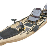 13.8ft  Rocket Propeller Drive Tandem & Solo Modular Fishing Kayak | Propeller Drive | 550lbs Capacity | 3 Piece