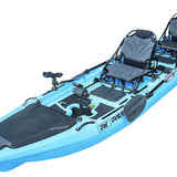 13.8ft  Rocket Propeller Drive Tandem & Solo Modular Fishing Kayak | Propeller Drive | 550lbs Capacity | 3 Piece