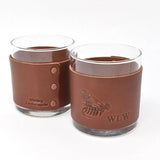Fly Stamped Rocks Glasses