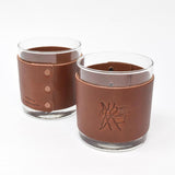 Fly Stamped Rocks Glasses