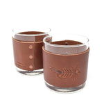 Fly Stamped Rocks Glasses
