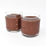 Fly Stamped Rocks Glasses