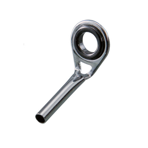 SEAGUIDE tip top fishing rod guide with polished metal ring and short tube
