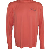 Men's Sun Protective Fishing Shirt Rainbow Reflections/Salmon