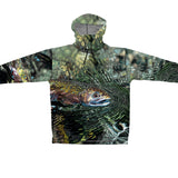 Secluded Brook Trout Graphic Fishing Hoodie