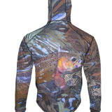 Secluded Cutty Heavyweight 1/4-Zip FlexShell Fishing Hoodie