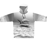 Shark Lightweight Ocean Graphic Hoodie