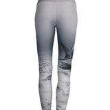 Shark Ocean Print Patterned All Sport Leggings