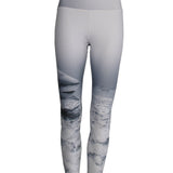 Shark Ocean Print Patterned All Sport Leggings