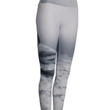 Shark Ocean Print Patterned All Sport Leggings