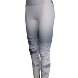 Shark Ocean Print Patterned All Sport Leggings