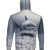 Shark Lightweight Ocean Graphic Hoodie