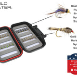 Nymph Fly Assortment, 24 Flies | Fly Box | Wild Water Fly Fishing