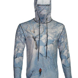 Snowcrossed Lightweight Mountain Graphic Hoodie