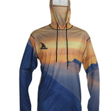 Snowboarder#1 Lightweight Mountain Graphic Hoodie