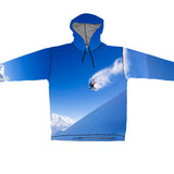 Snowboarder#3 Lightweight Mountain Graphic Hoodie