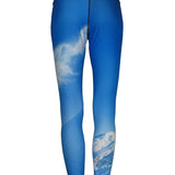 Snowboarder#3 Mountain Print Patterned All Sport Leggings
