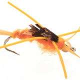 3 Pack Barbless Gold Bead Kaufmann's Golden Stone Fly with Rubber Legs - Stonefly Wet Fly - Hook Size 6