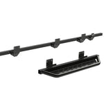 Ford Transit side step set: black running board and mounting brackets