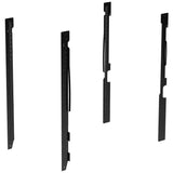 Ford Transit Van L-Track Adjustable Bed Brackets for 148" high and mid roof
