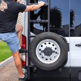 TRANSIT REAR TIRE CARRIER LADDER