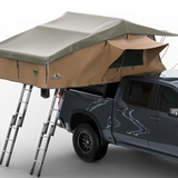 Elite Rooftop Tent with Annex Room – 4–5 Person – Tan – Overland Family Tent