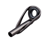 Seaguide boat tip-top with flanged zirconia ring, black frame and metal tube