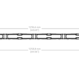 V48 Black 17200 eLumen 48" Hyperion Series Light Bar