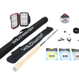 Tenkara Zoom Fly Fishing Kit, 7-8 ft Shorty Rod| Wild Water Fly Fishing