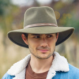 Outdoor Wool Felt Hat Merino Tahoe