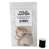 Tan Caddis Fly Tying Material Kit, size 14 | Wild Water Fly Fishing