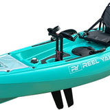 9.5ft Raptor Modular Fin Drive Pedal Fishing Kayak | 380lbs Capacity | 2 Piece