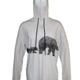 Three Bears Sun Protective Wildlife Graphic Hoodie
