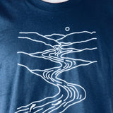 Tenkara Line Drawing T-Shirt