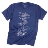 Tenkara Line Drawing T-Shirt