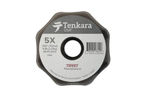 Fishing tippet spool labeled Tenkara USA 5X monofilament line