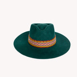 Dark Teal Western Hat