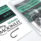 Moonlit TOGATTA ML471 Premium Barbless Hook (50 pack)