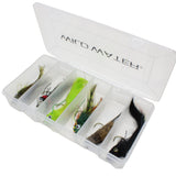Top Water Deer Hair Fly Assortment, 6 Pieces | Bass and Pike Flies | Wild Water Fly Fishing