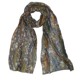 Fin-Flank Silk Trout Dreams Scarf