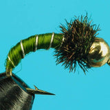 Zebra Midge Curved - Tungsten