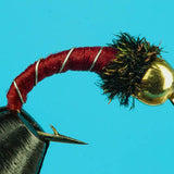Zebra Midge Curved - Tungsten